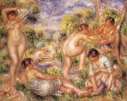 Pierre Renoir Bathers oil painting reproduction